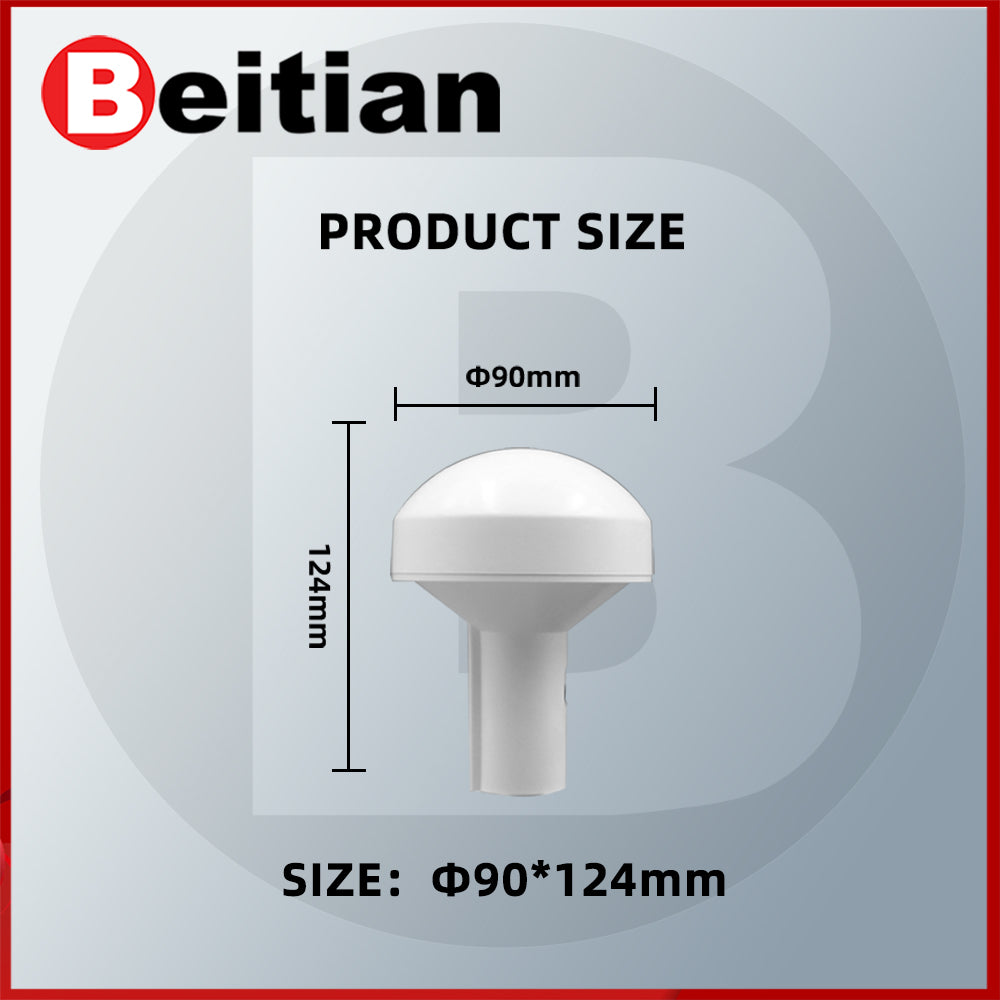 Beitian GNSS mushroom head receiver high gain 35 ceramic chip AIS navigation GPS marine ship BP-573DU Beitian GNSS mushroom head receiver high gain 35 ceramic chip AIS navigation GPS marine ship BP-573DU